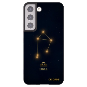 Picasee husă neagră din silicon pentru Samsung Galaxy S22 5G - LIBRA