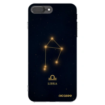 Picasee husă transparentă din silicon pentru Apple iPhone 7 Plus - LIBRA