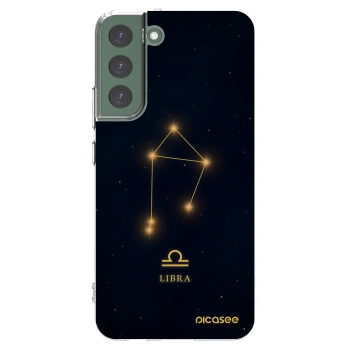 Picasee husă transparentă din silicon pentru Samsung Galaxy S22+ 5G - LIBRA