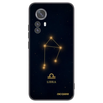 Picasee husă neagră din silicon pentru Xiaomi 12 Pro - LIBRA