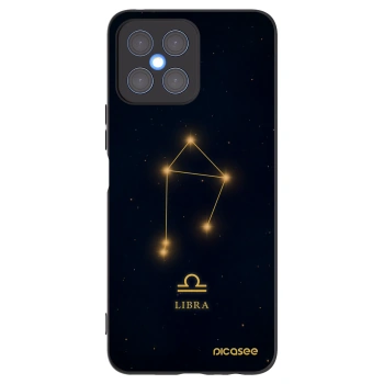 Picasee husă neagră din silicon pentru Honor X8 4G - LIBRA