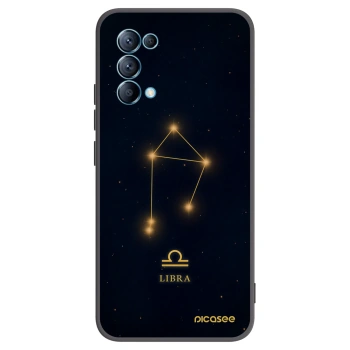 Picasee husă neagră din silicon pentru OPPO Reno 5 5G - LIBRA