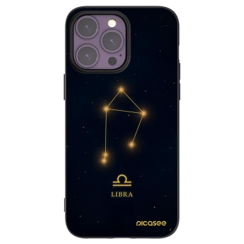 Picasee husă neagră din silicon pentru Apple iPhone 14 Pro Max - LIBRA