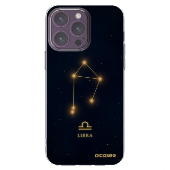 Picasee husă transparentă din silicon pentru Apple iPhone 14 Pro Max - LIBRA