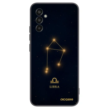 Picasee husă neagră din silicon pentru Samsung Galaxy M13 M135F - LIBRA