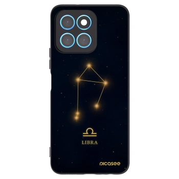 Picasee husă neagră din silicon pentru Honor X8 5G - LIBRA