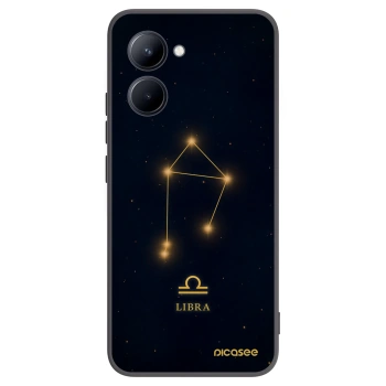 Picasee husă neagră din silicon pentru Realme C33 (2023) - LIBRA
