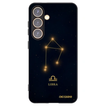 Picasee husă neagră din silicon pentru Samsung Galaxy S24 S921B 5G - LIBRA