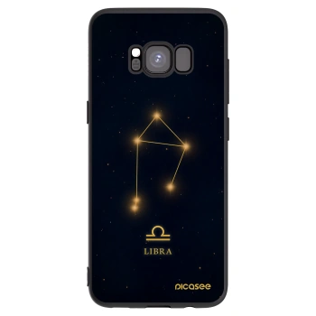 Picasee husă neagră din silicon pentru Samsung Galaxy S8 G950F - LIBRA