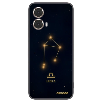Picasee husă neagră din silicon pentru Motorola Moto G85 - LIBRA