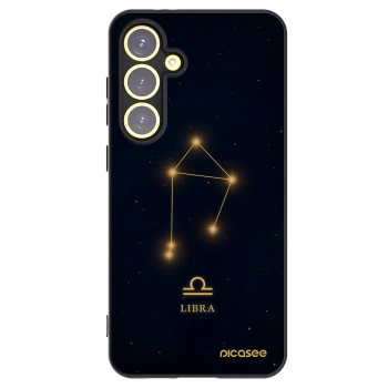 Picasee husă neagră din silicon pentru Samsung Galaxy S24 FE S721B - LIBRA