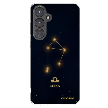 Picasee husă transparentă din silicon pentru Samsung Galaxy S24 FE S721B - LIBRA