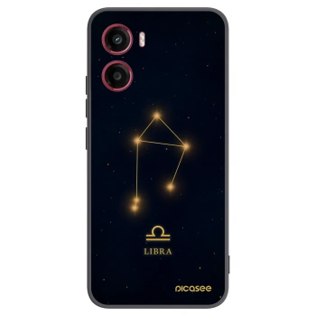 Picasee husă neagră din silicon pentru Motorola Moto G05 - LIBRA
