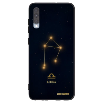 Picasee husă neagră din silicon pentru Samsung Galaxy A70 A705F - LIBRA