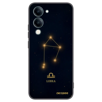Picasee husă neagră din silicon pentru Vivo Y29s 5G - LIBRA