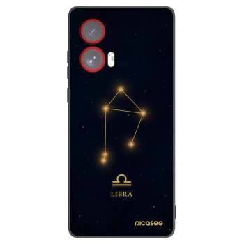Picasee husă neagră din silicon pentru Motorola Edge 50 Fusion - LIBRA