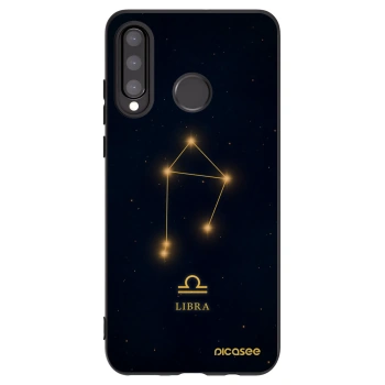 Picasee husă neagră din silicon pentru Huawei P30 Lite - LIBRA