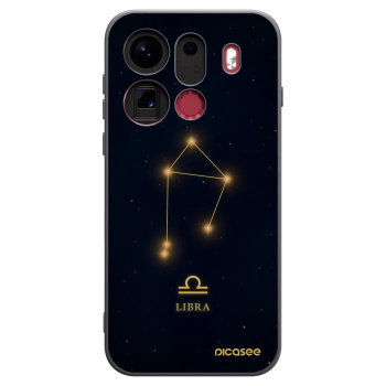 Picasee husă neagră din silicon pentru OPPO Find X9 Pro - LIBRA