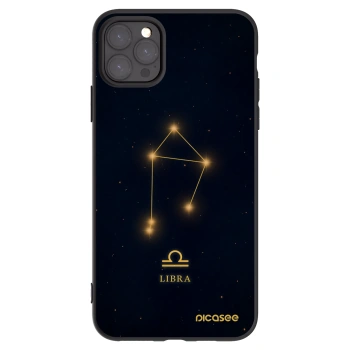 Picasee husă neagră din silicon pentru Apple iPhone 11 Pro Max - LIBRA