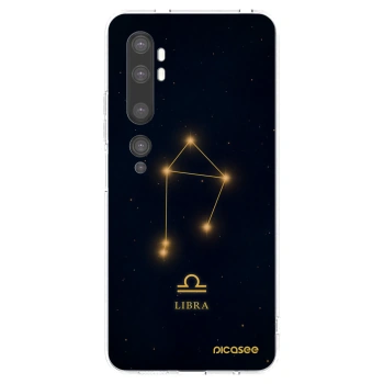 Picasee husă transparentă din silicon pentru Xiaomi Mi Note 10 (Pro) - LIBRA