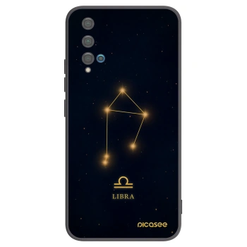 Picasee husă neagră din silicon pentru Huawei Nova 5T - LIBRA