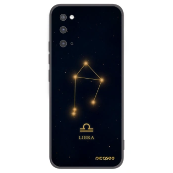 Picasee husă neagră din silicon pentru Samsung Galaxy S20 G980F - LIBRA