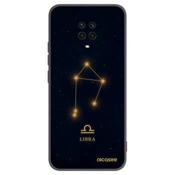Picasee husă neagră din silicon pentru Xiaomi Redmi Note 9 Pro - LIBRA