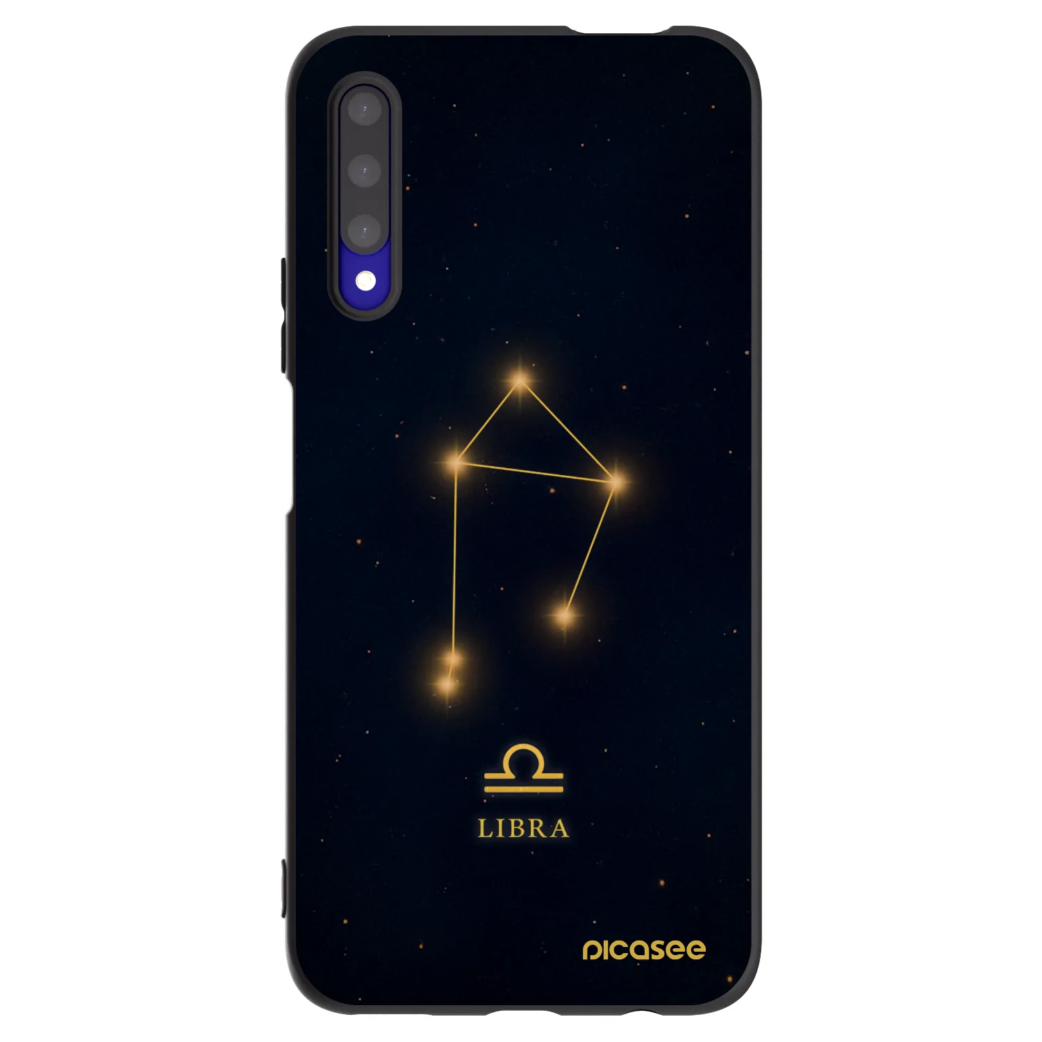 Picasee husă neagră din silicon pentru Honor 9X Pro - LIBRA