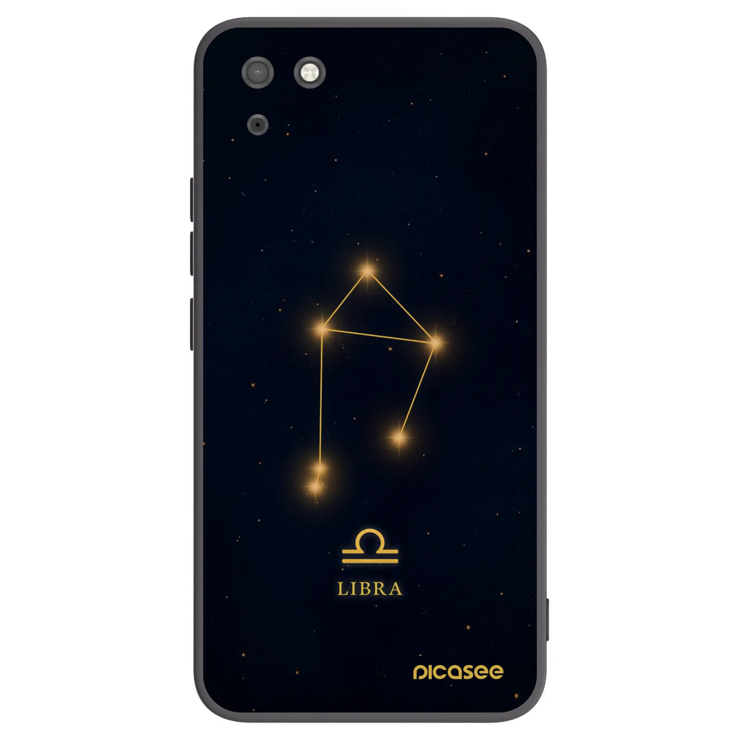 Picasee husă neagră din silicon pentru Huawei Y5P - LIBRA