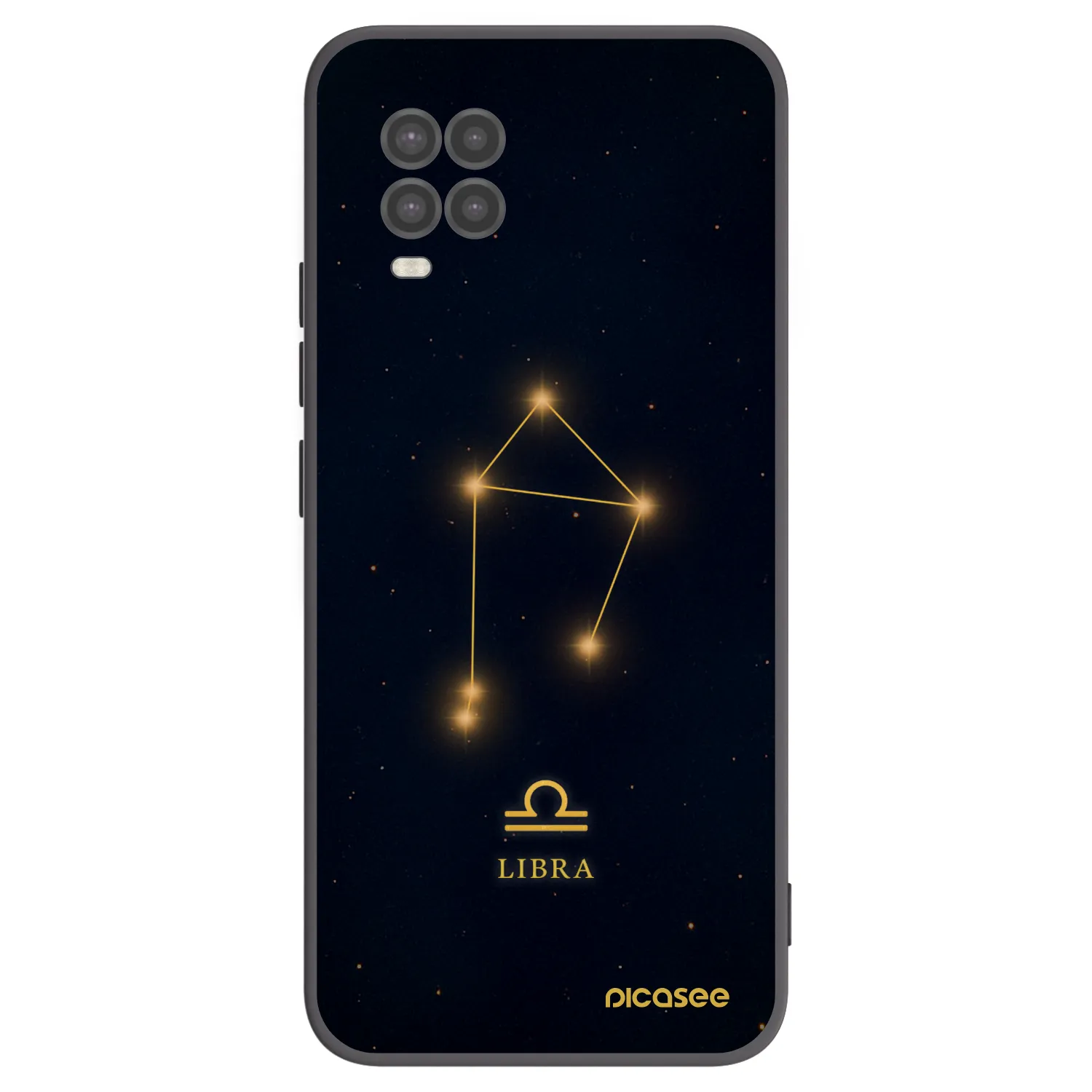 Picasee husă neagră din silicon pentru Xiaomi Mi 10 Lite - LIBRA