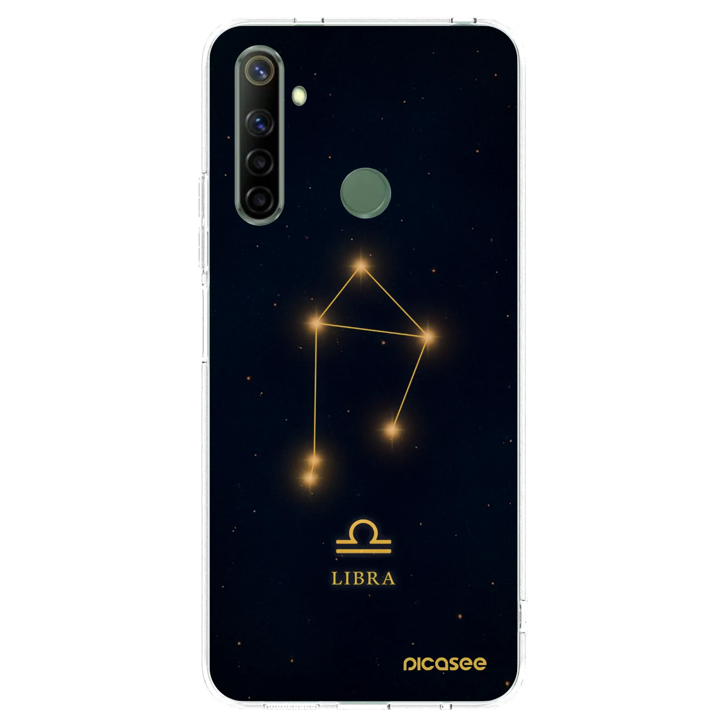 Picasee husă transparentă din silicon pentru Realme 6i - LIBRA