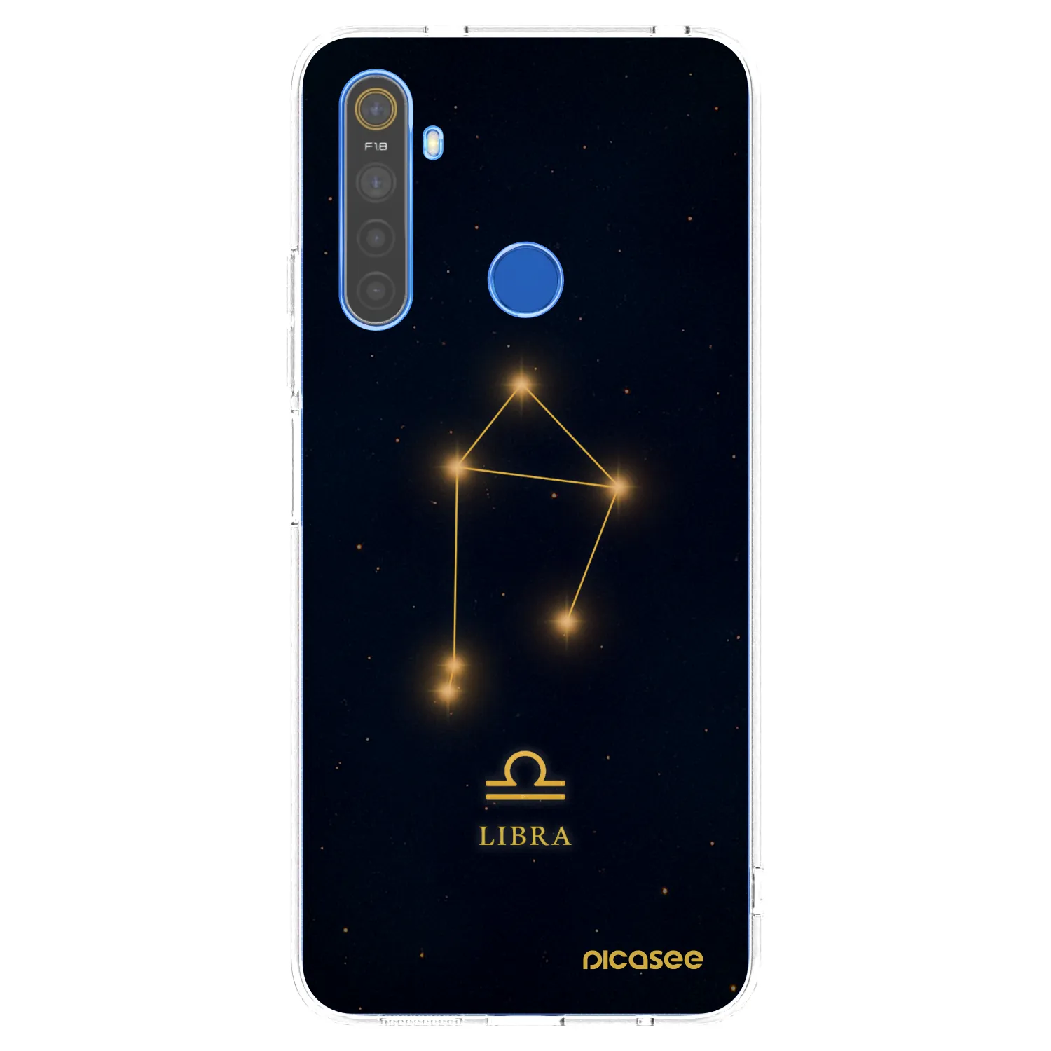 Picasee husă transparentă din silicon pentru Realme 5 - LIBRA
