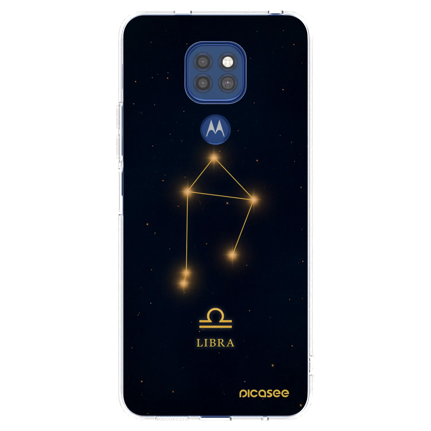 Picasee husă transparentă din silicon pentru Motorola Moto G9 Play - LIBRA