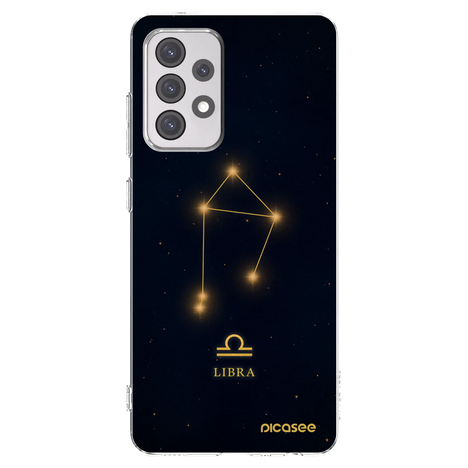 Picasee husă transparentă din silicon pentru Samsung Galaxy A52 5G A525F - LIBRA
