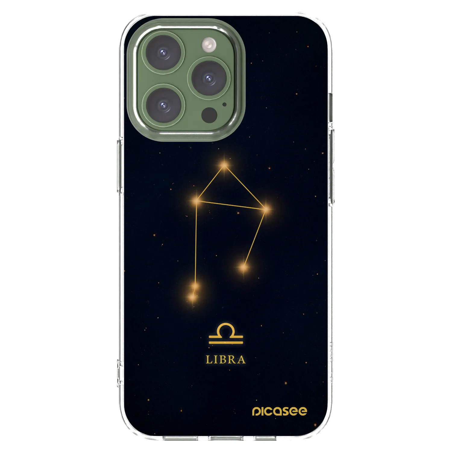 Picasee husă transparentă din silicon pentru Apple iPhone 13 Pro - LIBRA