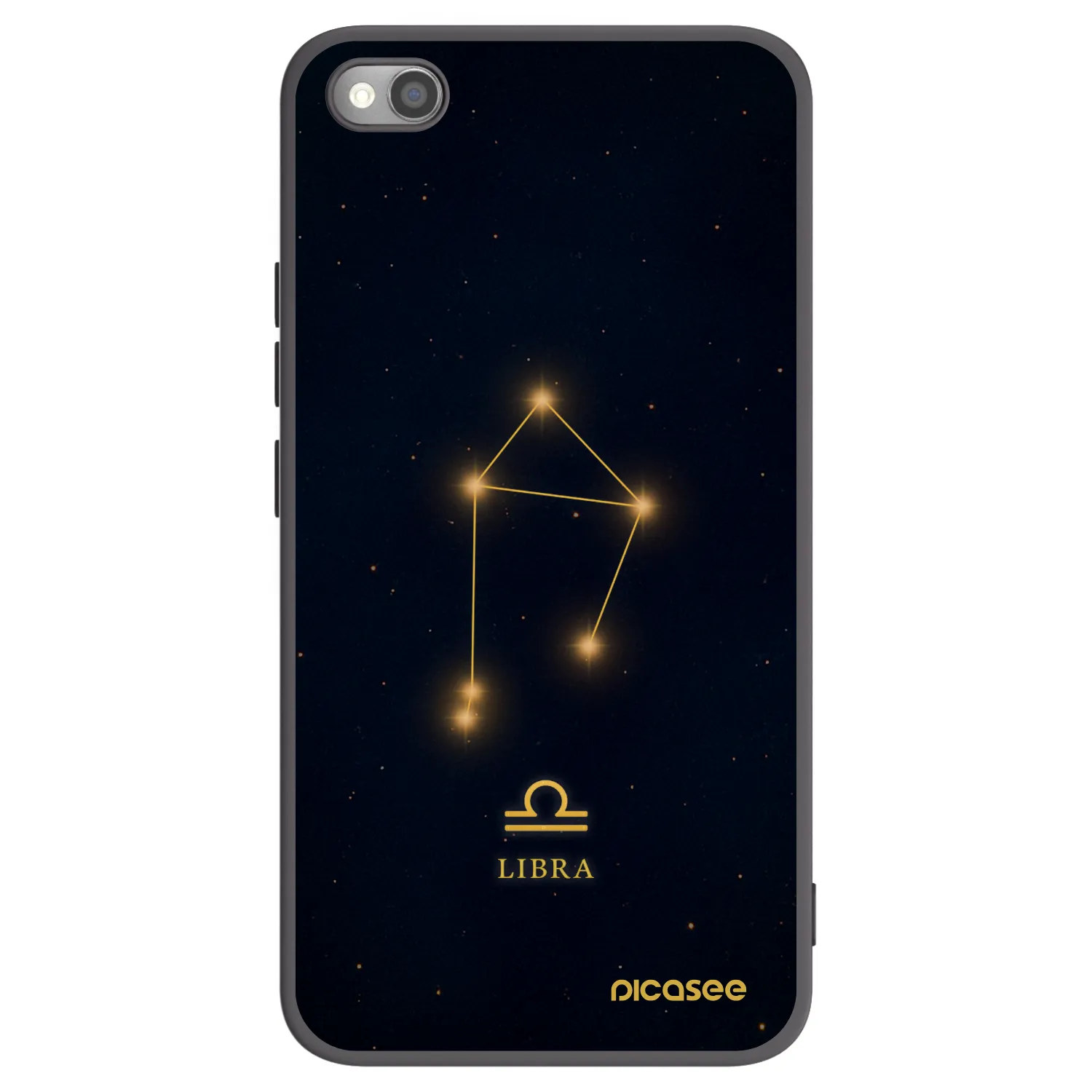 Picasee husă neagră din silicon pentru Xiaomi Mi Note 10 (Pro) - LIBRA