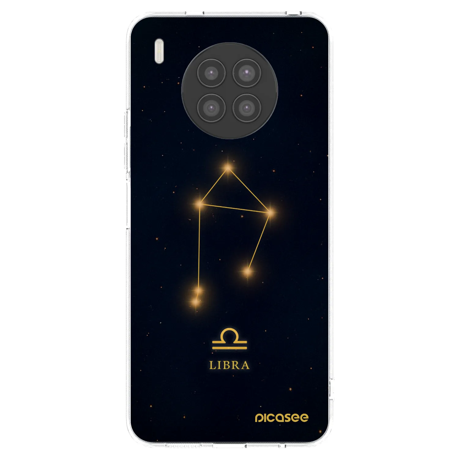 Picasee husă transparentă din silicon pentru Huawei Nova 8i - LIBRA