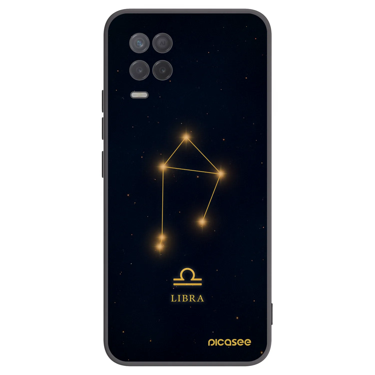 Picasee husă neagră din silicon pentru Realme 8 5G - LIBRA