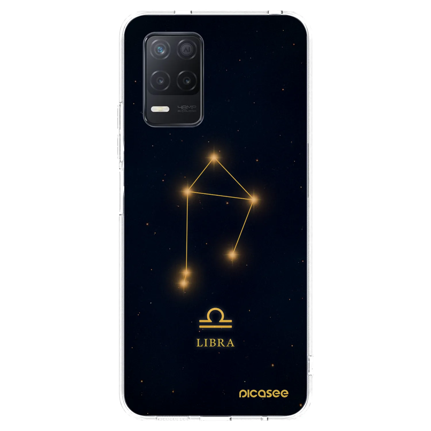 Picasee husă transparentă din silicon pentru Realme 8 5G - LIBRA