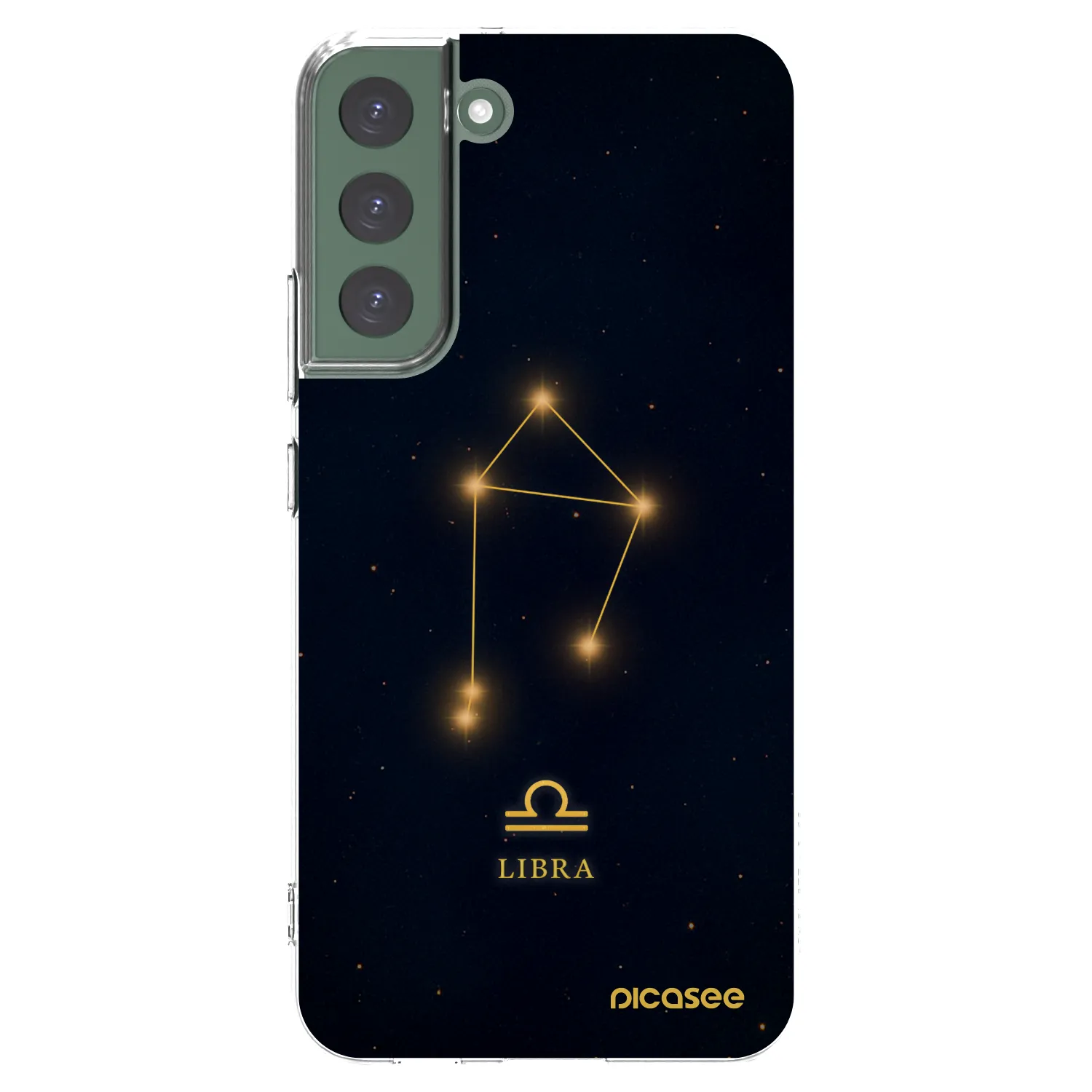Picasee husă transparentă din silicon pentru Samsung Galaxy S22+ 5G - LIBRA