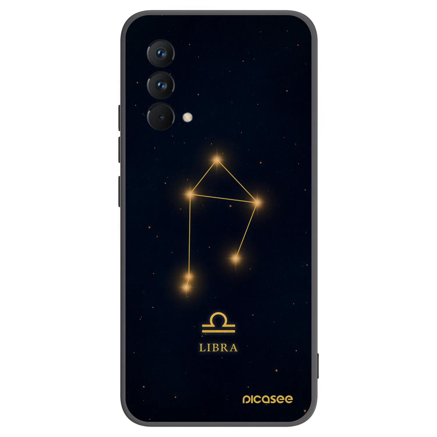 Picasee husă neagră din silicon pentru Realme GT Master Edition 5G - LIBRA