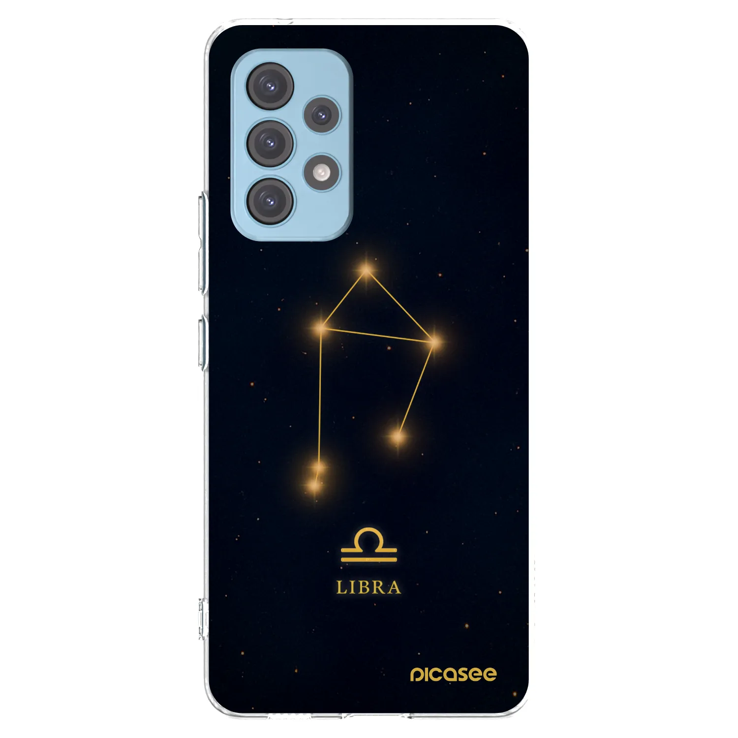 Picasee husă transparentă din silicon pentru Samsung Galaxy A53 5G A536 - LIBRA