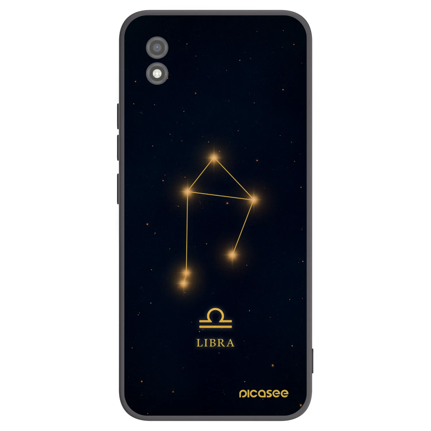 Picasee husă neagră din silicon pentru Realme C11 (2021) - LIBRA
