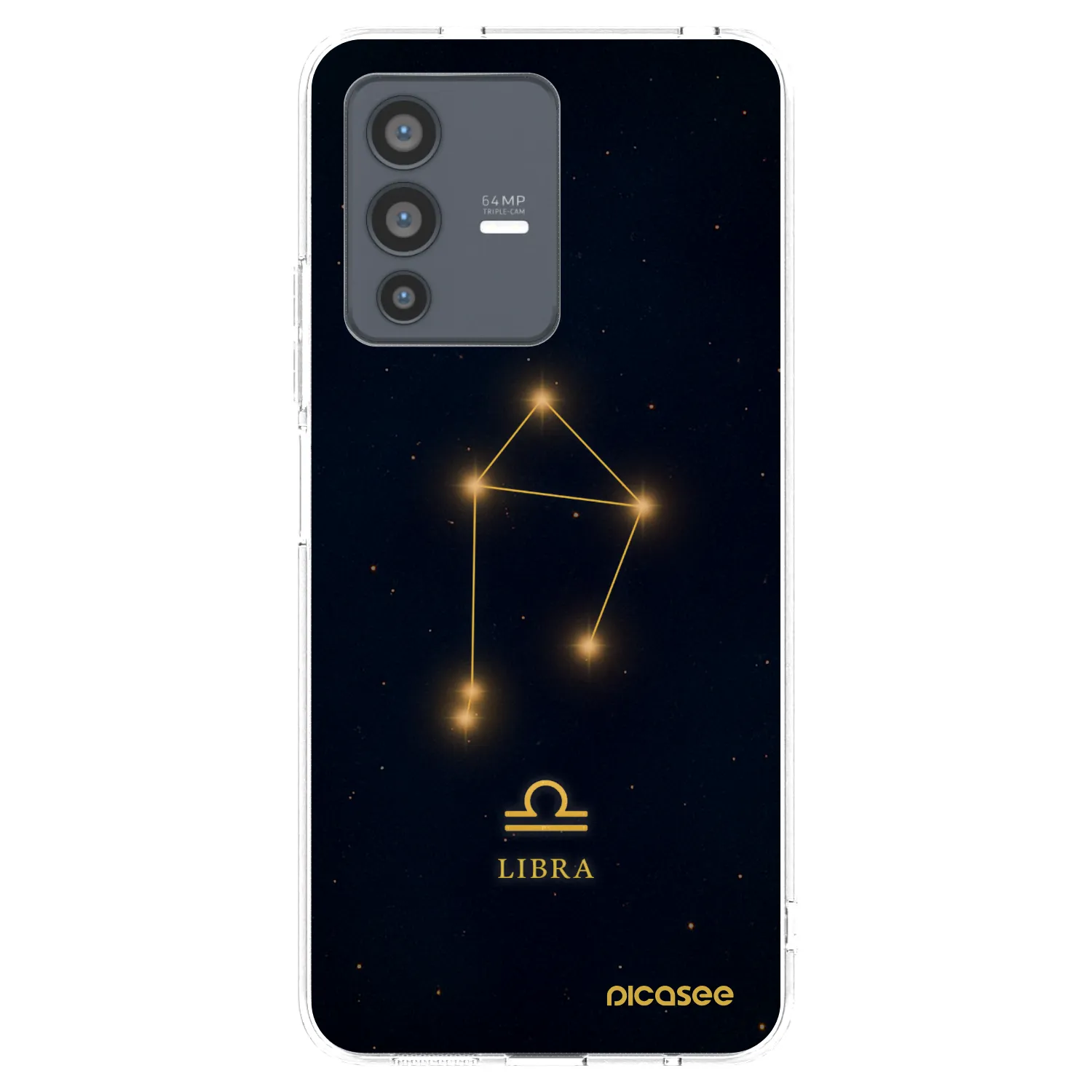 Picasee husă transparentă din silicon pentru Vivo V23 5G - LIBRA