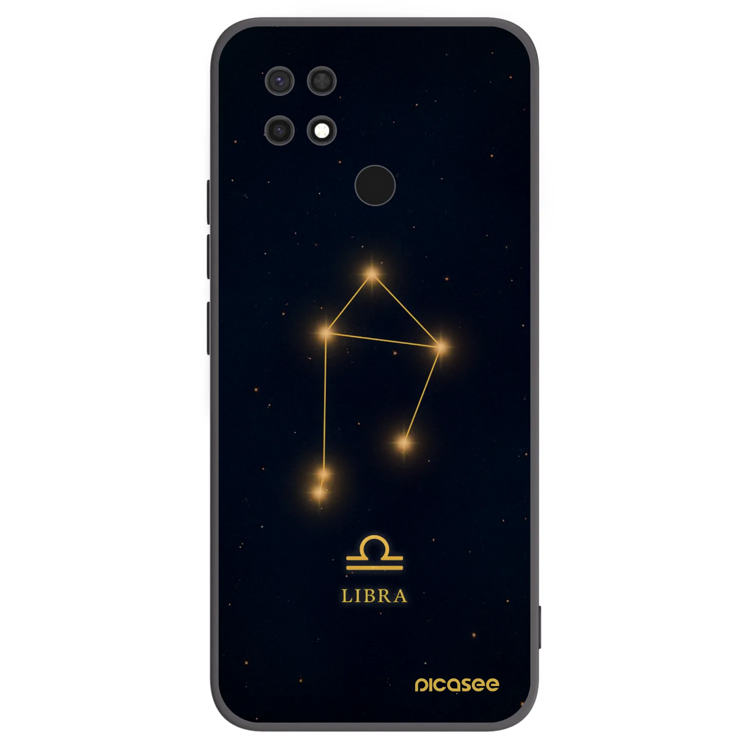 Picasee husă neagră din silicon pentru Xiaomi Redmi 10C - LIBRA