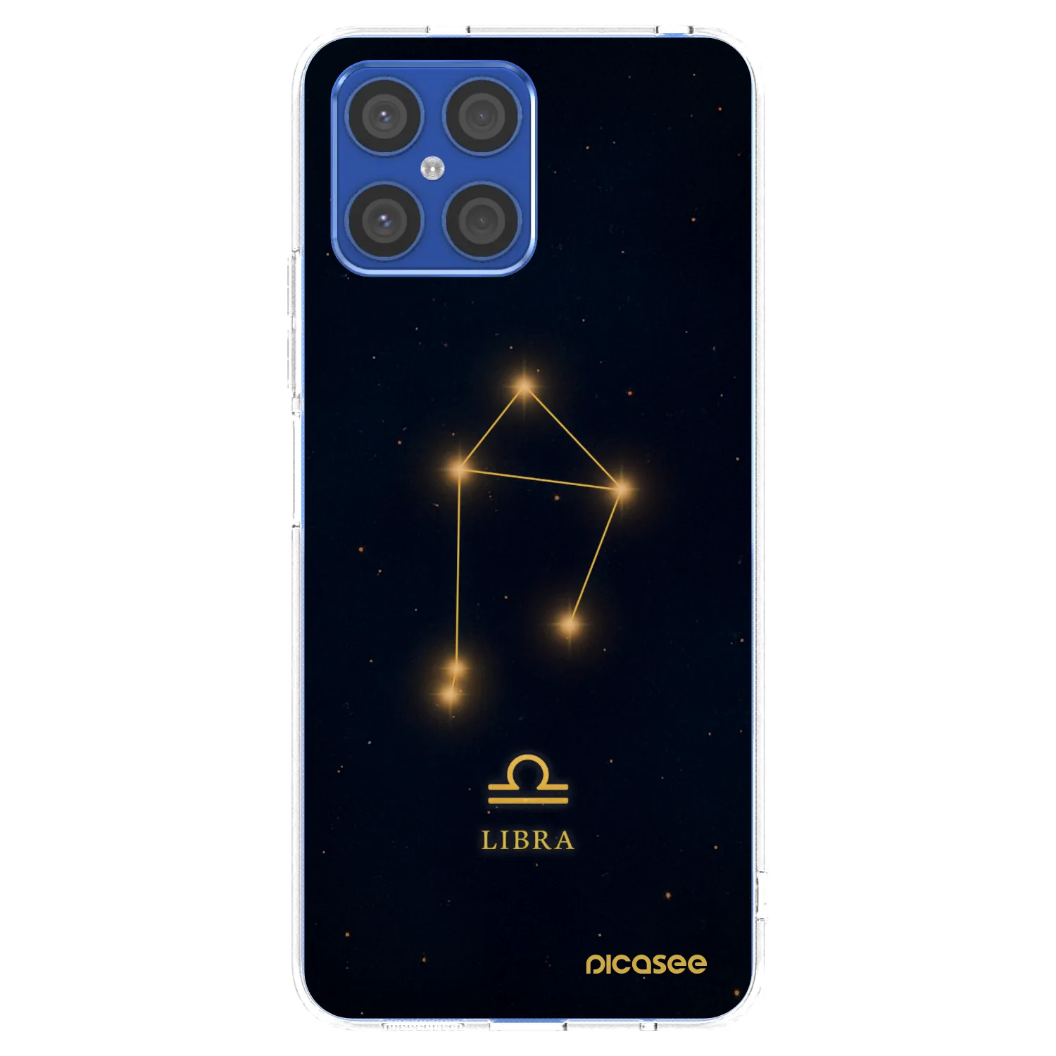 Picasee husă transparentă din silicon pentru Honor X8 4G - LIBRA