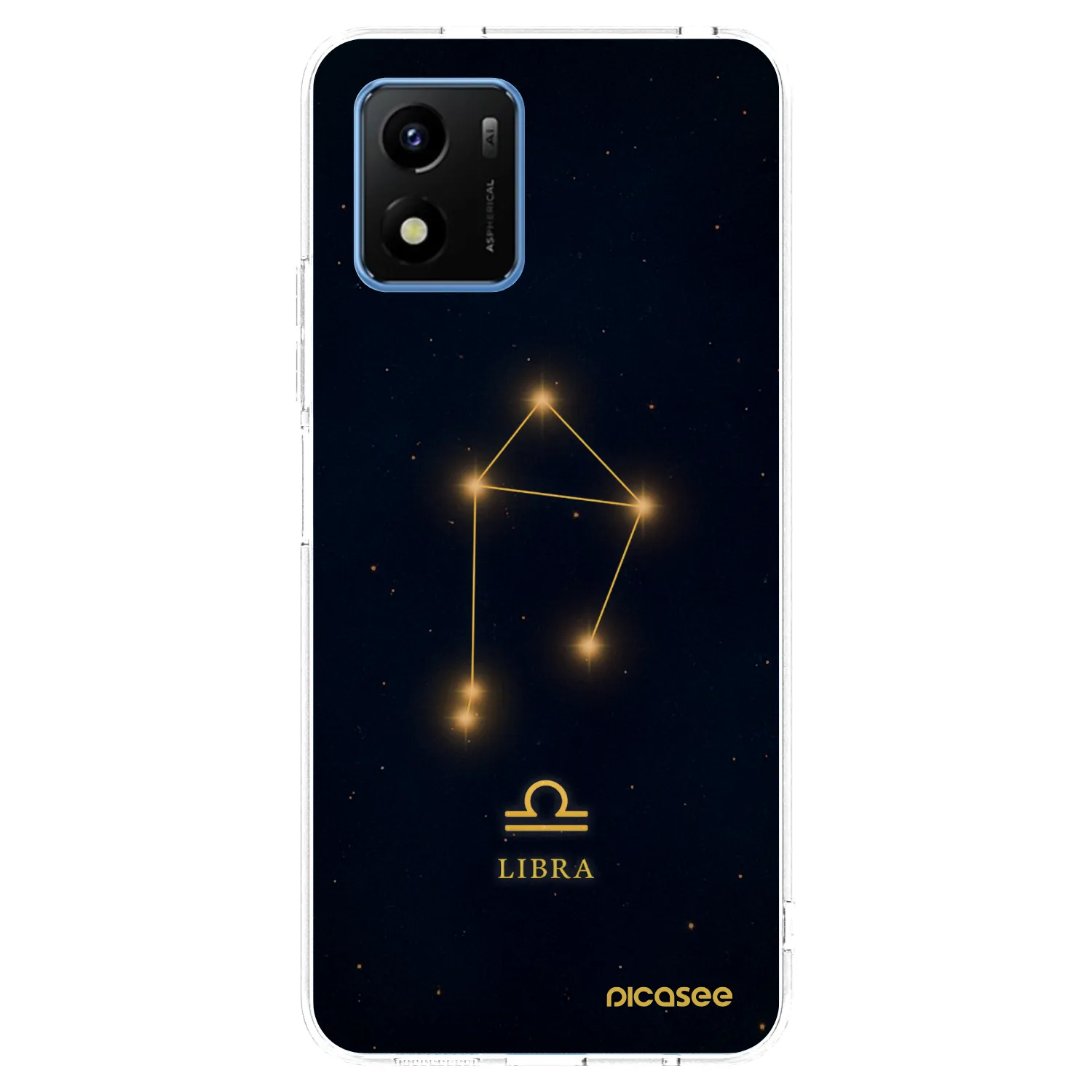Picasee husă transparentă din silicon pentru Vivo Y01 - LIBRA