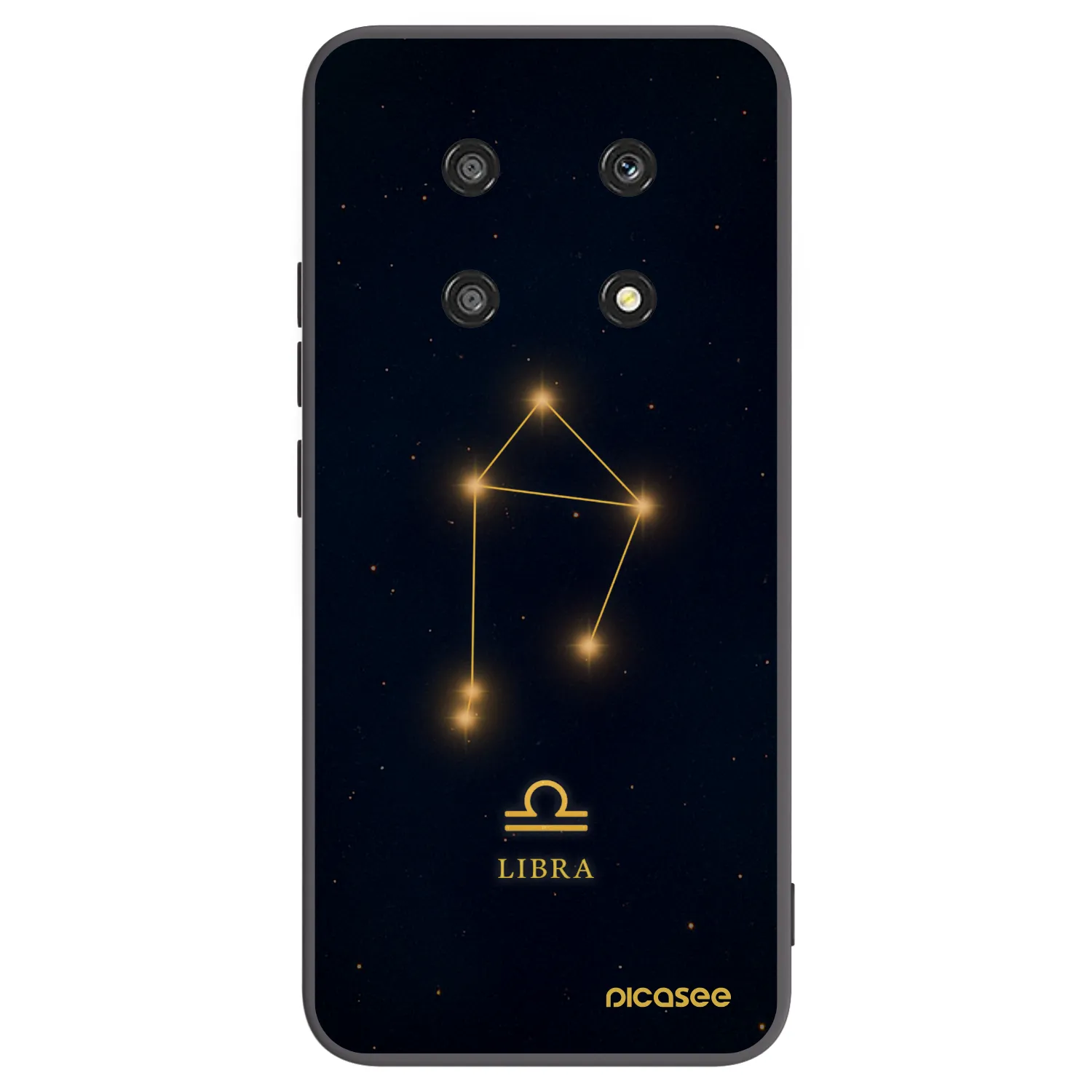 Picasee husă neagră din silicon pentru Honor Magic4 Lite 5G - LIBRA