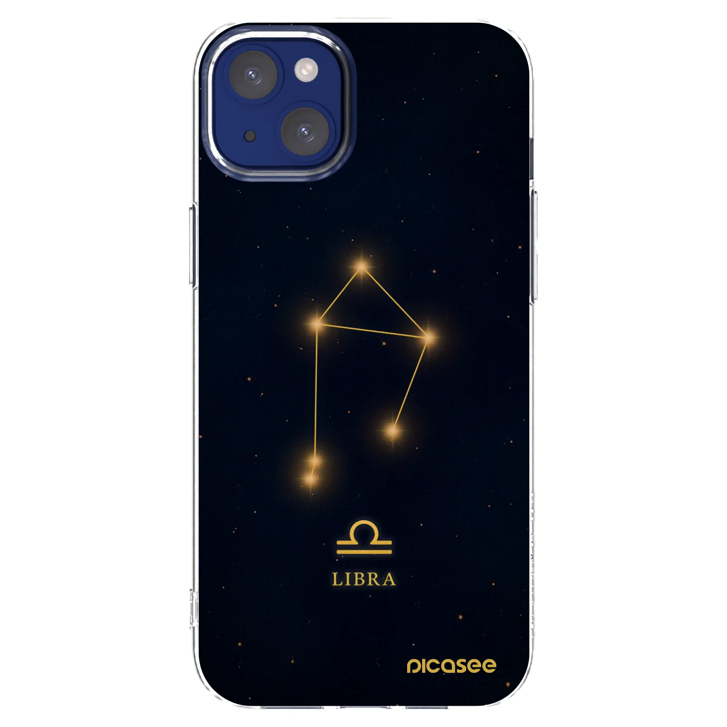 Picasee husă transparentă din silicon pentru Apple iPhone 14 Plus - LIBRA