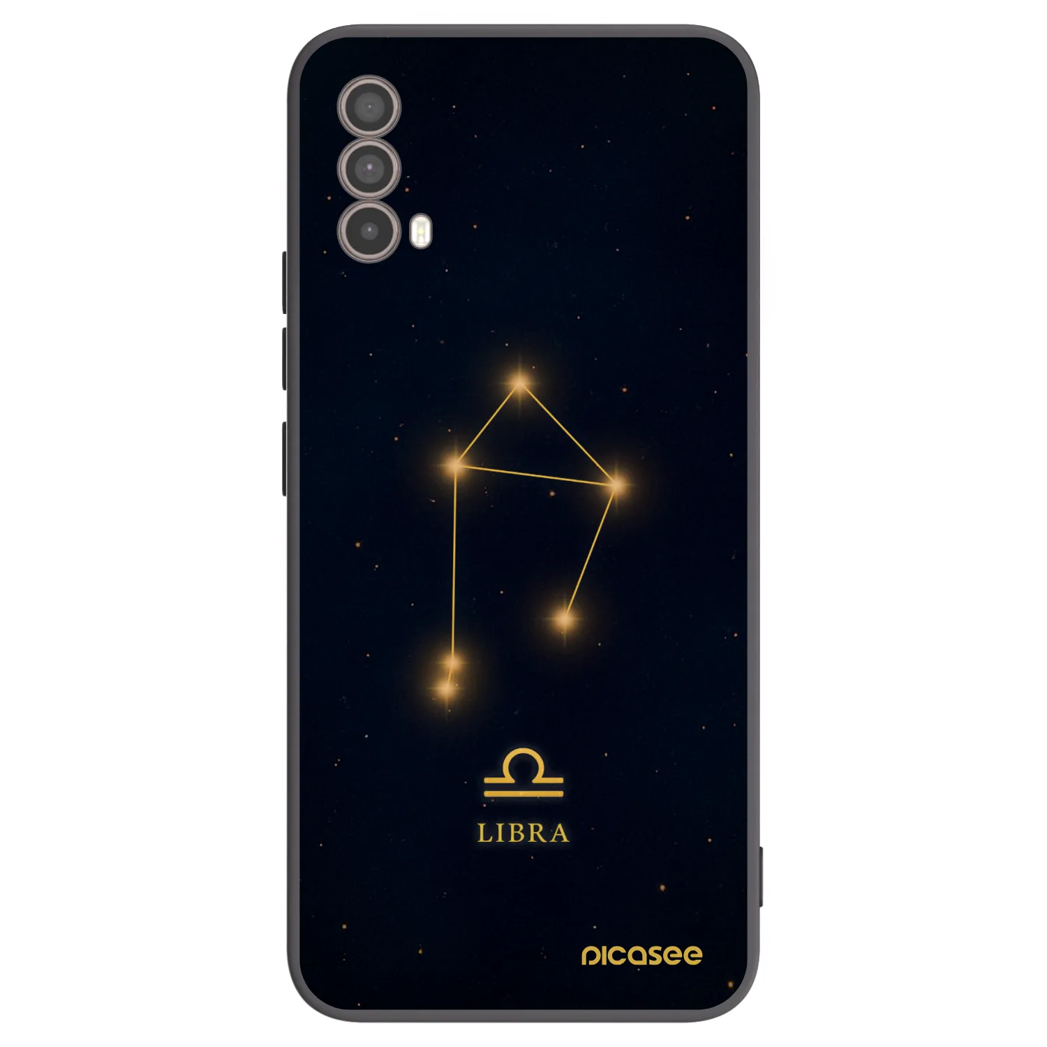 Picasee husă neagră din silicon pentru Motorola Moto E40 - LIBRA